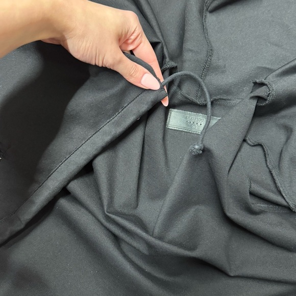 [BLANKNYC] Black Draped Hooded Jacket with Zip Pockets Size XS - Picture 7 of 8